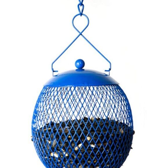 NWT - Globe Bird Feeder - Aqua Blue - Picture 3 of 8